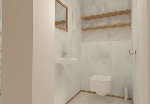 Koupelna s WC
