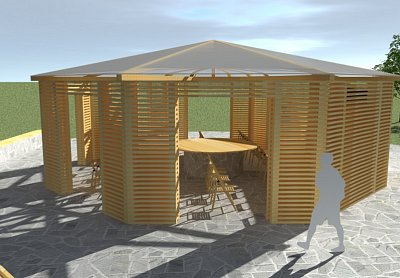 studie venkovní učebny