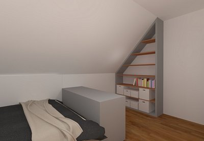 studentský pokoj